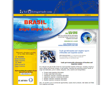 Tablet Screenshot of infoforeigntrade.com